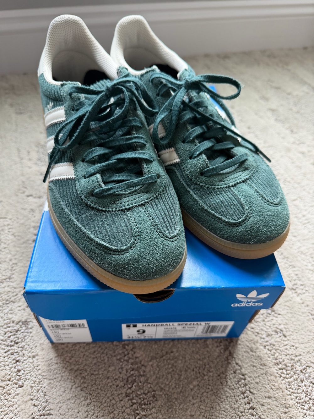 Adidas Handball Spezial Mineral Green Women’s Size 9